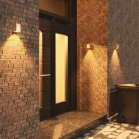 Marion LED Wandlamp - Dimbaar - 4 Watt 345 lumen - IP65 Waterdicht - GU10 vervangbare lichtbron - 2700K Warm Wit - Downlight - Binnen en buiten - Wit - thumbnail