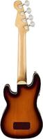 Fender Fullerton Precision Bass Uke WN Tortoiseshell Pickguard 3-Color Sunburst elektrisch-akoestische bas ukelele - thumbnail