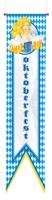 Oktoberfest Bierpullen Banier - 40x180cm - thumbnail