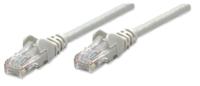 Intellinet 336628 RJ45 Netwerkkabel, patchkabel CAT 5e U/UTP 1.50 m Grijs 1 stuk(s) - thumbnail