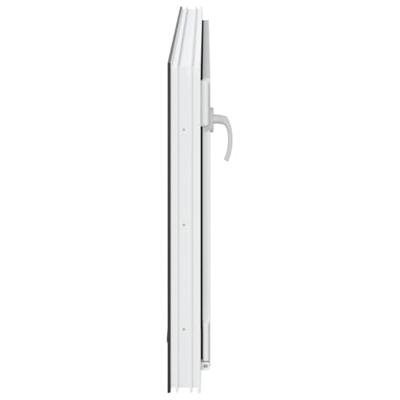 Kelderraam "RISOR" 110x70 cm draai-kiep DIN links antraciet