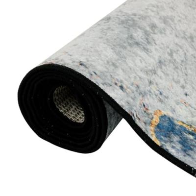 VidaXL Vloerkleed wasbaar anti-slip 80x300 cm meerkleurig VidaXL Vloerkleed wasbaar anti-slip 80x300 cm meerkleurig