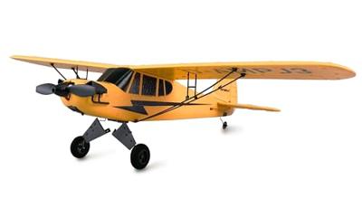 Amewi Piper J-3 CUP Geel, Zwart RC vliegtuig RTF 505 mm