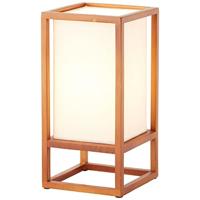 Brilliant TafellampSeaside 25cm houtbruin - 93091/09 - thumbnail