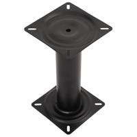 Bootstoelpoot 33 cm staal zwart - thumbnail