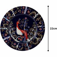 Iittala Taika Ontbijtbord 22 cm Blauw - thumbnail