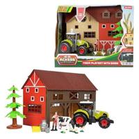 Toi-Toys Ackers ville boerderij met tractor licht en geluid speelset, 12dlg. - thumbnail