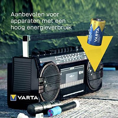 Varta VARTA Longlife Power D Blister 4 D batterij (mono) Alkaline 1.5 V 4 stuk(s)