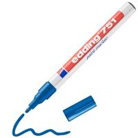 Edding Lakmarker | blauw | streepbreedte 1-2 mm ronde punt | 10 stuks - 4-751003 4-751003 - thumbnail