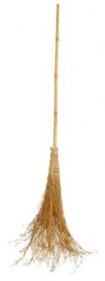 Heksenbezem Bamboe H.160cm