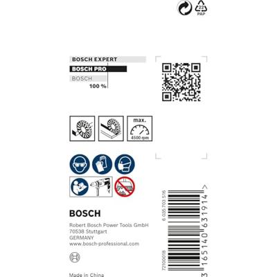 Bosch Accessoires Schijfborstel 50 mm, 0,2 mm, 4500 U/ min, 15 mm 1st - 2608622111