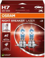 OSRAM Hoofdlamp "night breaker laser" van night breaker laser h7 set/ pair - thumbnail