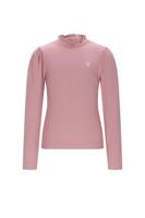 NoNo winter jersey t-shirt meisjes - roze - Koss - ecovero, rib - thumbnail
