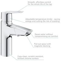 Mengkraan Grohe 24205003 Metaal - thumbnail