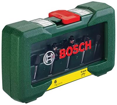 Bosch Accessoires Hardmetalen Freesset | 6 Delig | 6 mm schacht - 2607019464 - thumbnail