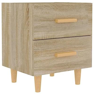 Nachtkastje 40x35x47,5 cm sonoma eikenkleurig