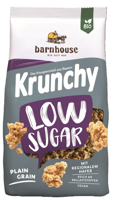 Barnhouse Krunchy Low Sugar Plain Grain Biologische Muesli - thumbnail