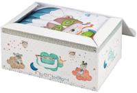 Interbaby bedtextielset lucht junior katoen - thumbnail