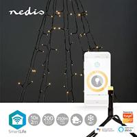 Nedis SmartLife Decoratieve LED | Wi-Fi | 200 LED&apos;s | 10 x 2 m | 1 stuks - WIFILXT01W200 WIFILXT01W200 - thumbnail