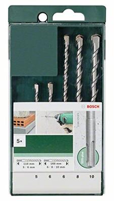 Bosch Accessoires 5-delige hamerborenset SDS-plus - 2609255541 Bosch Accessoires 5-delige hamerborenset SDS-plus - 2609255541