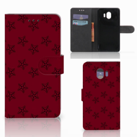 Samsung Galaxy J4 2018 Telefoon Hoesje Sterren - thumbnail