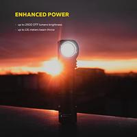 ArmyTek Wizard C2 Pro Magnet White Handlamp werkt op een accu LED Met magneethouder 2500 lm 4800 h 65 g - thumbnail