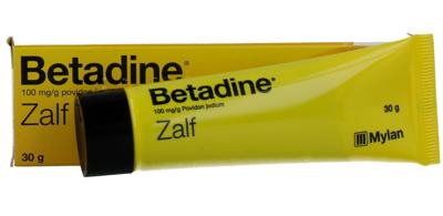 Betadine Zalf 30 Gram