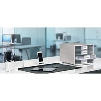 HAN IMPULS 1012-63 Ladebox Lichtgrijs DIN A4 Aantal lades: 4 - thumbnail