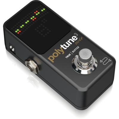 TC Electronic PolyTune 3 Noir polyfoon stemapparaat met buffer