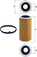 Oliefilter OX370D1 - thumbnail