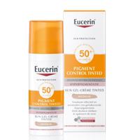 Eucerin Sun Pigment Control Gel-Crème Medium Getint Anti-Pigment SPF50+ 50ml - thumbnail