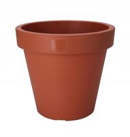 Bloempot rond 25 x 22 cm terracotta Nampook - Nampook - thumbnail