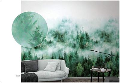 Noordwand Smart Art Easy Fotobehang bos in de mist 47267