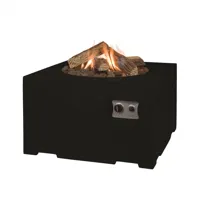 Tafelhaard vierkant - Zwart 76x76 cm - thumbnail