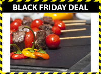 Hi BBQ Mat - Non-stick coating - 50x38 cm - Zwart - thumbnail