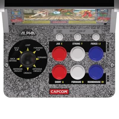 Evercade Alpha Bartop Arcade - Street Fighter (6 games) - thumbnail