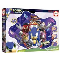 Set van 4 Puzzels Sonic Prime 250 Onderdelen - thumbnail