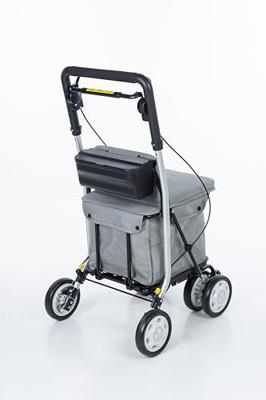 Groentetrolley Carlett COMFORT MOON Grijs Aluminium