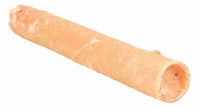 TRIXIE KAUWROLLEN GEVULD ZALM 12 CM 22 GR 100 ST