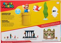 Super Mario Action Figure Set - Underwater Diorama - thumbnail