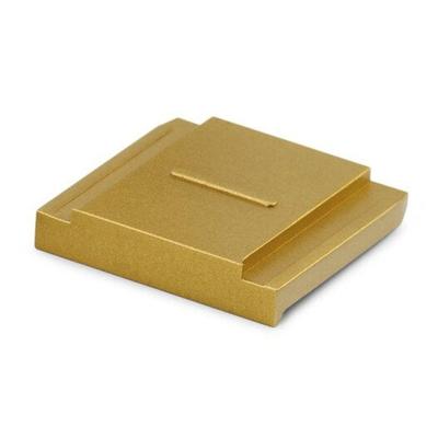 Leica 19656 Hotshoe cover, messing, gestraalde afwerking