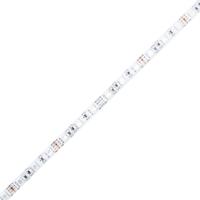 Bedframe met hoofdbord en LED bruin eikenkleur 90x190 cm - thumbnail