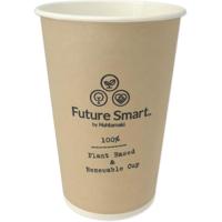 Drinkbeker Future Smart, uit karton, 180 ml, pak van 100 stuks - thumbnail