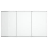 VidaXL Whiteboard magnetisch inklapbaar 120x80x1,7 cm aluminium - thumbnail