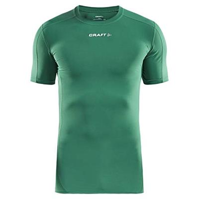 Craft 1906855 Pro Control Compression Tee Unisex - Team Green - XXL
