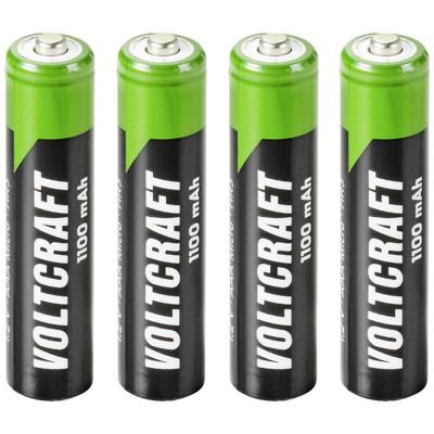 VOLTCRAFT HR03 Oplaadbare AAA batterij (potlood) NiMH 1100 mAh 1.2 V 4 stuk(s)