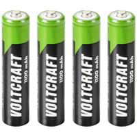 VOLTCRAFT HR03 Oplaadbare AAA batterij (potlood) NiMH 1100 mAh 1.2 V 4 stuk(s) - thumbnail