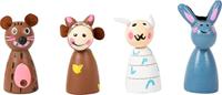 Small Foot houten ludospel boerderijdieren - thumbnail
