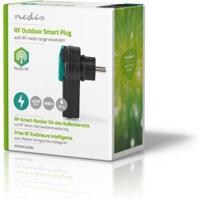 Nedis RFPOM120FBK Rf Smart Stekker Outdoor Ip44 Aan/uit Rf Mesh Range Extender Schuko Type F 3680 W - thumbnail