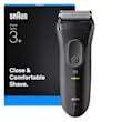 Braun Braun Rasierer Series 3 3000 Black/Grey Scheerapparaat Grijs